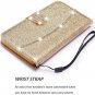 UEEBAI Wallet Flip Case for iPhone 11 Pro Max, 11 Gold