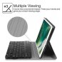 iPad 9.7 2018/2017 / Air 2 / Wireless BT Keyboard Case Slim Shell Stand Cover