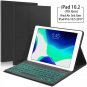 New iPad 10.2 7th Gen 2019 Bluetooth Keyboard Case Colors Backlit Detachable