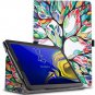 Galaxy Tab S4 10.5 2018 Folio Case Leather Stand Auto Wake/Sleep Smart Cover