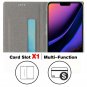 Simicoo iPhone 11 Pro MAX Flip PU Leather Slim Case 11 MAX, Gray