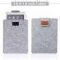 9-10 Inch Sleeve Case, Techcircle Tablet Felt Cover 10 inch Tablet, Gray #1