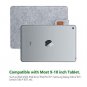 9-10 Inch Sleeve Case, Techcircle Tablet Felt Cover 10 inch Tablet, Gray #1