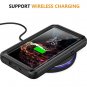 Samsung Galaxy S9 Plus Waterproof Case Built-in Screen Protector Clear Black