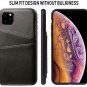 Full Leather Wallet Case for iPhone 11 Iphone11 Pro(5.8Inch), Black