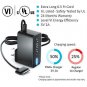 UL Listed Extra Long AC Adapter 10W Rapid Charger Samsung-Galaxy Note...