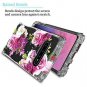 Case for Galaxy S10 Plus Dual Layer Slim Shockproof Protective Armor Floral