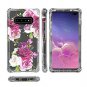 Case for Galaxy S10 Plus Dual Layer Slim Shockproof Protective Armor Floral
