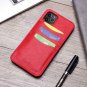 HISSIMO Wallet Case for iPhone 11 Pro Max with Credit Card Holder, 3 04 Red