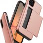 iPhone 11 Pro Max Case,DocKin For iphone 11 6.5 inch, Card-Rose gold