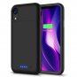 Battery Case for iPhone XR 6.1 Inch 5500mAh Power Rechargeable Portable Black