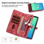 Google Pixel 4 XL/ Pixel 4 Leather Wallet Case Detachable Zipper Large Purse