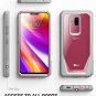 LG G7 Case ThinQ with Screen Protector Women Heavy Duty Clear Bumper Cover