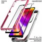 LG G7 Case ThinQ with Screen Protector Women Heavy Duty Clear Bumper Cover
