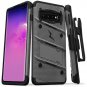 Galaxy S10 Plus Case Bolt Series Military Grade Built In Kickstand Holster Cover