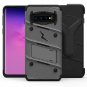 Galaxy S10 Plus Case Bolt Series Military Grade Built In Kickstand Holster Cover