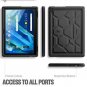 Lenovo Tab 4 10 Plus Table Case Silicone Corner Bumper Durable Black
