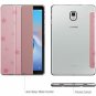 Galaxy Tab A 10.5 2018 Case Smart CoverSlim-Fit Trifold Stand Pink Star/Clear