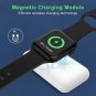 Wireless Magnetic Quick Charger for Apple iWatch Built-in 1000mAh Battery USB