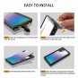 Case for Galaxy Note 10 Plus Waterproof Screen Protector Fingerprint ID Black
