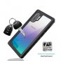 Case for Galaxy Note 10 Plus Waterproof Screen Protector Fingerprint ID Black