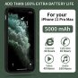 Battery Case for iPhone 11 Pro Max 6.5 Inch 5000mAh Power Charging Rechargeable