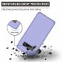 Case for Galaxy S10 Plus Silicone Slim Liquid Gel Rubber Full Body ProtectPurple