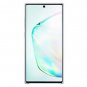 Case for Galaxy Note 10+ Stylish Silicone Back Protective Cover Durable Silver