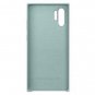 Case for Galaxy Note 10+ Stylish Silicone Back Protective Cover Durable Silver