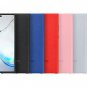 Case for Galaxy Note 10+ Stylish Silicone Back Protective Cover Durable Silver