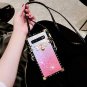Case for Galaxy S8 Glitter Bling Sparkle Gradient Premium Shockproof Strap Pink