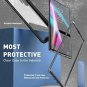 Case for Galaxy Note 10 Plus Note 10 Plus Dual Layer Rugged Clear Bumper Black