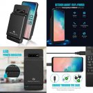 Samsung Galaxy S10 Battery Case 8000mAh Power Charging xtended Rechargeable