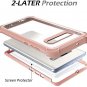Case for Galaxy S10 Plus with Protector Slim Clear Rugged Shockproof Heavy Duty