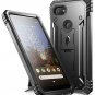 Google Pixel 3A Case w/ Screen Protector & Stand Full-Body Dual-Layer Shockproof