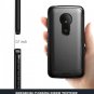 Case for Motorola Moto E5 Play Shock Absorbing Slim Fit TPU No-slip Grip Black