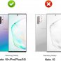 Case for Galaxy Note 10 Plus Dual Layer Cases Soft TPU Hard PC Shockproof Cover