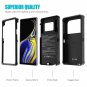 Galaxy Note 9 Battery Charging Case 10000mAh Power Fast Rugged Full Edge Protect