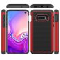 Case for Galaxy S10e with Tempered Protector Slim Rugged Hybrid Rubber Full Body