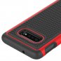 Case for Galaxy S10e with Tempered Protector Slim Rugged Hybrid Rubber Full Body