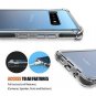 Case for Galaxy S10 Plus Slim Hybrid TPU Bumper Scratch Resistant Rugged Clear