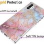 Case for Galaxy Note 10+ Plus Hybrid Hard Raised Edge Ultra-Thin Slim Marble New