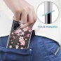 Case for Galaxy Note 10+ Plus Flexible Bling Shiny Women Girls Slim Floral Clear