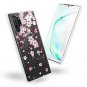 Case for Galaxy Note 10+ Plus Flexible Bling Shiny Women Girls Slim Floral Clear