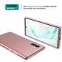 Case for Galaxy Note 10 Plus Rugged Back Cover Hybrid Bumper Full Body Rose Gold