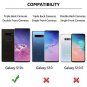 Case for Galaxy S10 Plus Ultra Slim Hybrid Impact Full-Body Rugged Nonslip Green
