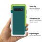 Case for Galaxy S10 Plus Ultra Slim Hybrid Impact Full-Body Rugged Nonslip Green