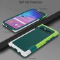 Case for Galaxy S10 Plus Ultra Slim Hybrid Impact Full-Body Rugged Nonslip Green