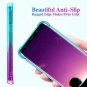 Samsung Galaxy S9 Plus Case Glitter Flowing Liquid Floating Soft TPU Teal Purple