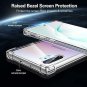 Case for Galaxy Note 10 Plus Reinforced Corner TPU Bumper Fit Anti-Yellow Clear